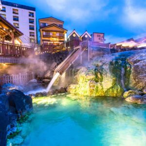 Kusatsu Yubatake onsen