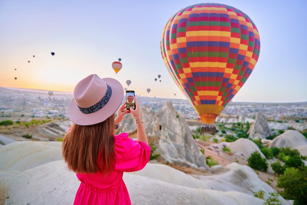 Experiencia de vuelo en globo en Capadocia al amanecer